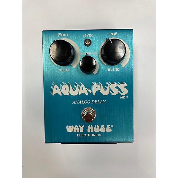 Used Way Huge Electronics WHE701 Aqua Puss Analog Delay Effect Pedal