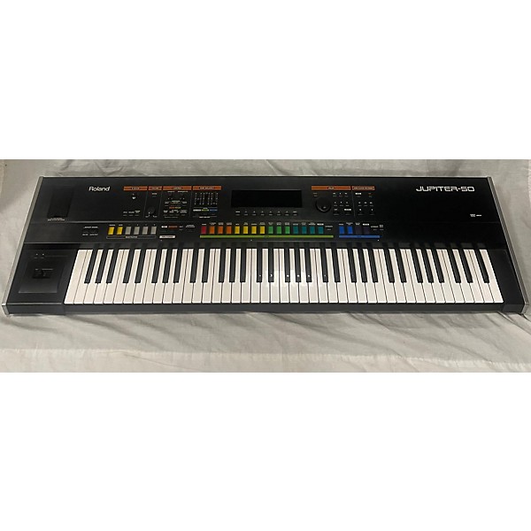 Used Roland Used Roland JP50 Jupiter 50 76 Key Synthesizer