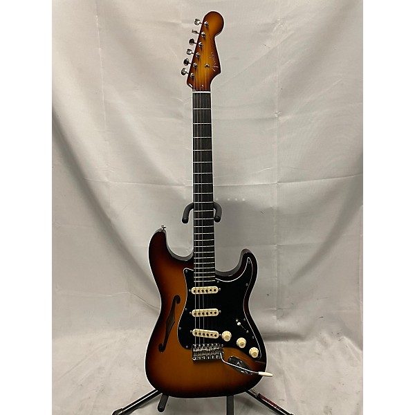 Used Fender Used Fender Suona Thinline STRATOCASTER Sienna Sunburst Hollow Body Electric Guitar