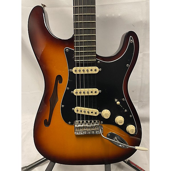 Used Fender Used Fender Suona Thinline STRATOCASTER Sienna Sunburst Hollow Body Electric Guitar