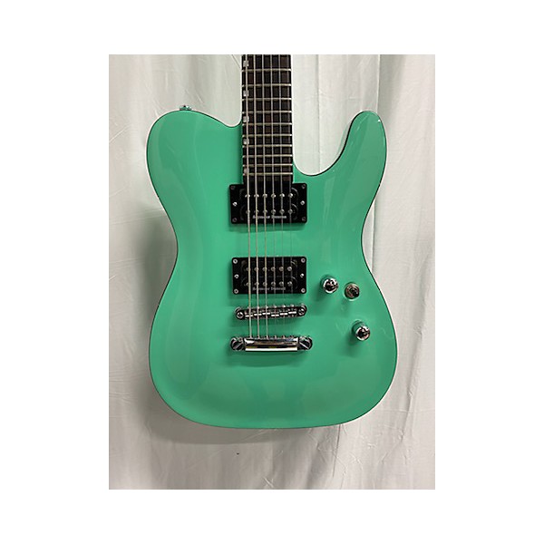 Used ESP Used ESP Eclipse Custom NT TEAL Solid Body Electric Guitar