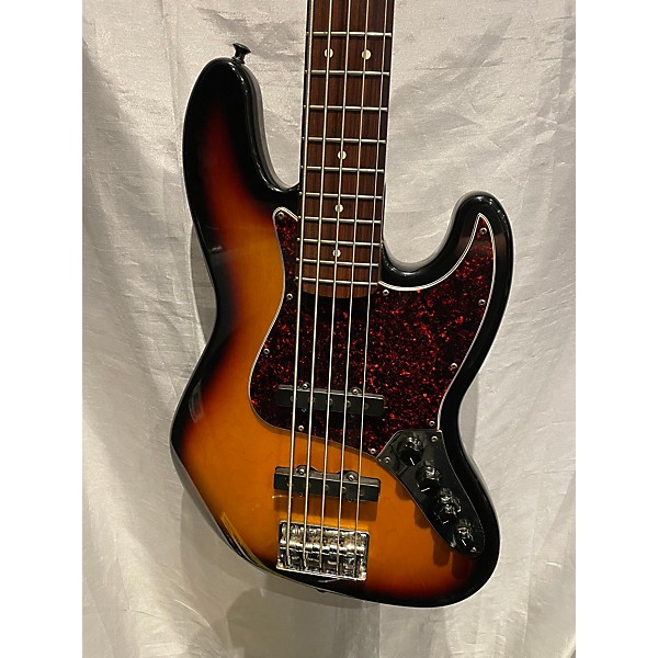 Used Fender Deluxe Active Jazz Bass V 5 String Electric Bass Guitar