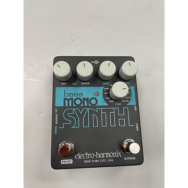 Used Electro-Harmonix Bass Mono Synth Bass Bass Effect Pedal