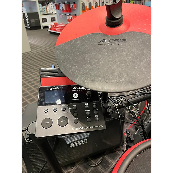 Used Alesis NITRO MAX Electric Drum Set