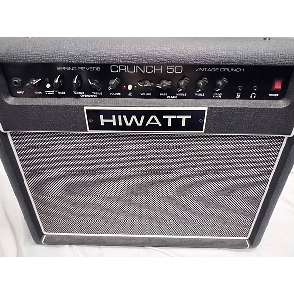 Used Hiwatt Crush 50 Guitar Combo Amp