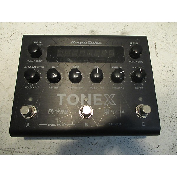 Used IK Multimedia Amplitube Tone X Effect Processor