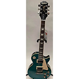 Used Epiphone Used Epiphone Les Paul Standard Loch Ness Green Solid Body Electric Guitar