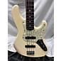 Used Fender Used Fender American Deluxe Jazz Bass Vintage White Electric Bass Guitar