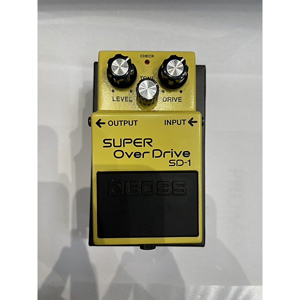 Used BOSS SD1 Super Overdrive Effect Pedal