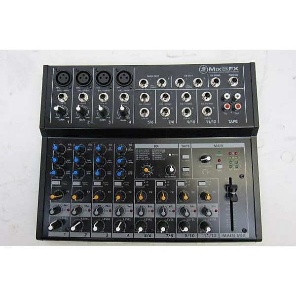 Used Mackie Used Mackie Mix 12 Fx Unpowered Mixer