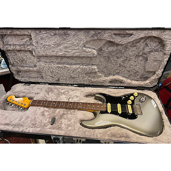 Used Fender Used 2021 Fender American Professional II Stratocaster Mercury Solid Body Electric Guitar