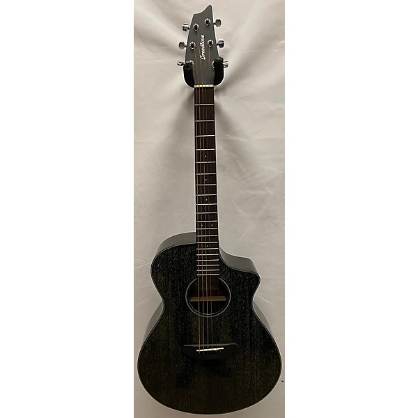 Used Breedlove Used Breedlove Rainforest S African Mahogany Concert Black Gold Acoustic Electric Guitar