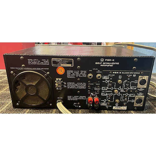 Used Crown PSR-2 Power Amp