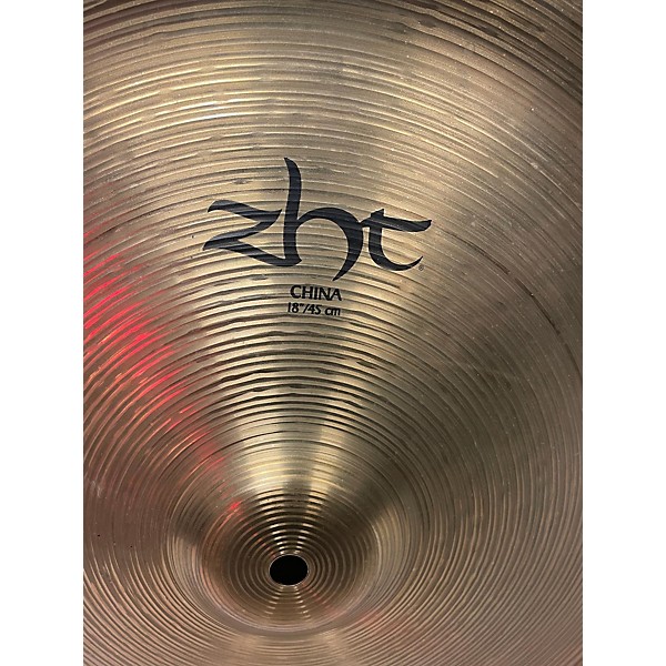 Used Zildjian 18in ZBT China Cymbal