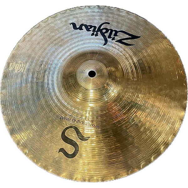 Used Zildjian Used Zildjian 13in S Family Mastersound Hi-Hats Bottom Cymbal