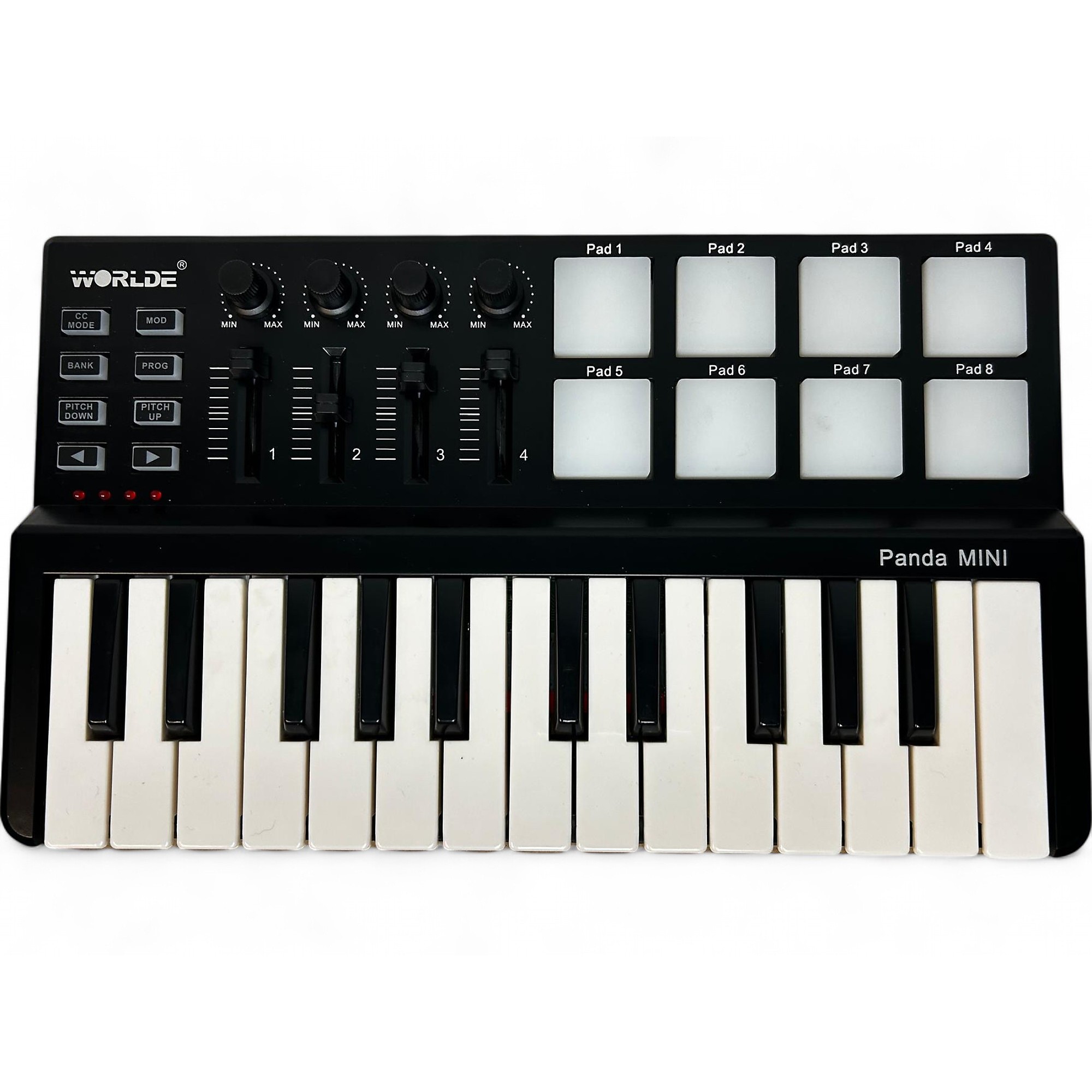 Used Worlde Panda MINI MIDI Controller | Guitar Center