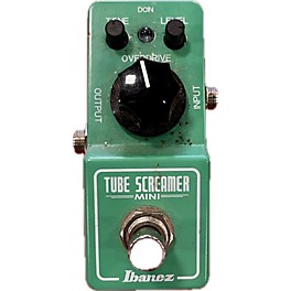 Used Ibanez Used Ibanez Tube Screamer Mini Effect Pedal