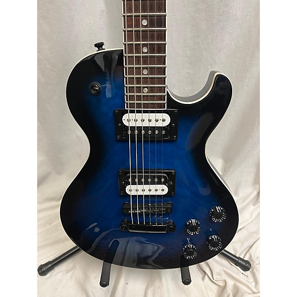 Used Dean Used Dean Thoroughbred Blue Burst Solid Body Electric Guitar