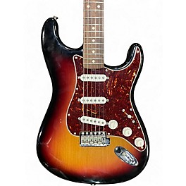 Used Fender Artist Series John Mayer Stratocaster 3 Color Sunburst Solid Body Electric Guitar