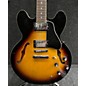 Used Used 2018 Epiphone ES335 2 Tone Sunburst Hollow Body Electric Guitar