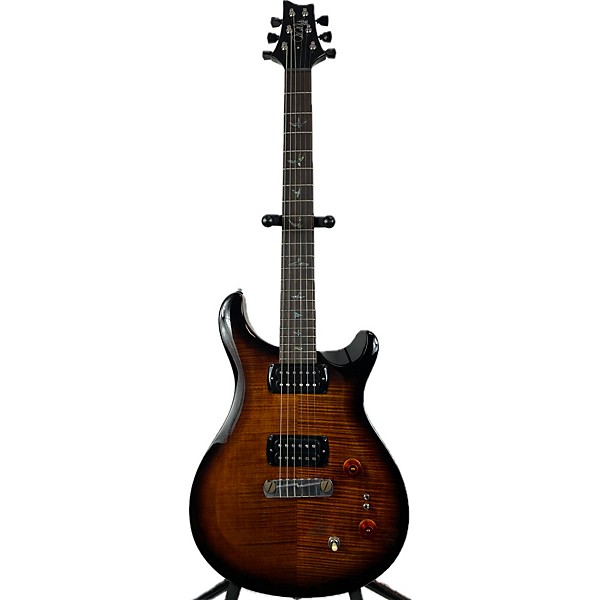 Used PRS Used PRS SE Pauls Guitar Custom 24-08 Black Gold Sunburst Solid Body Electric Guitar