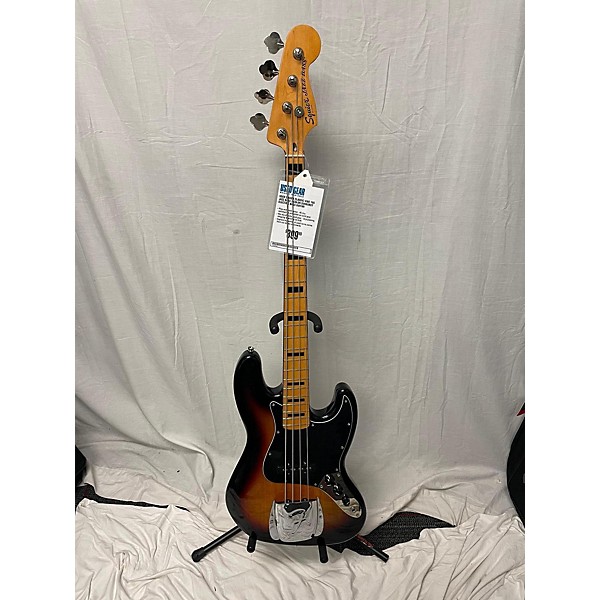 Used Squier Classic Vibe 70s Jazz Bass Electric Bass Guitar