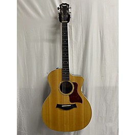 Used Taylor Used Taylor 214CE Deluxe Natural Acoustic Electric Guitar