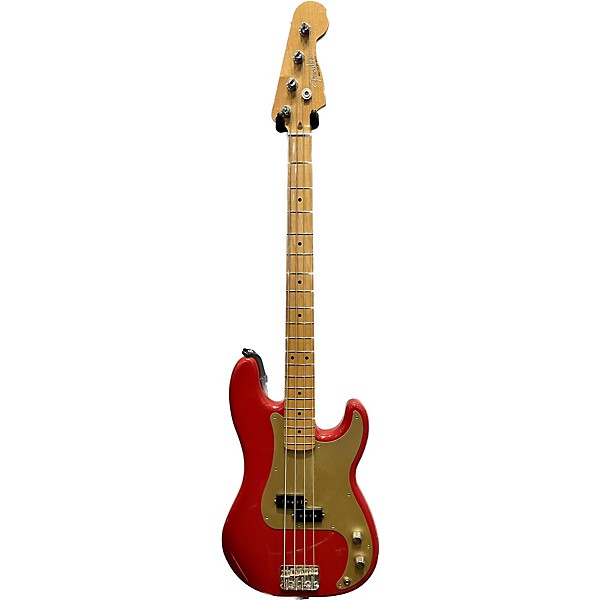 Used Fender Used 2019 Fender Vintera 50s Precision Bass Dakota Red Electric Bass Guitar