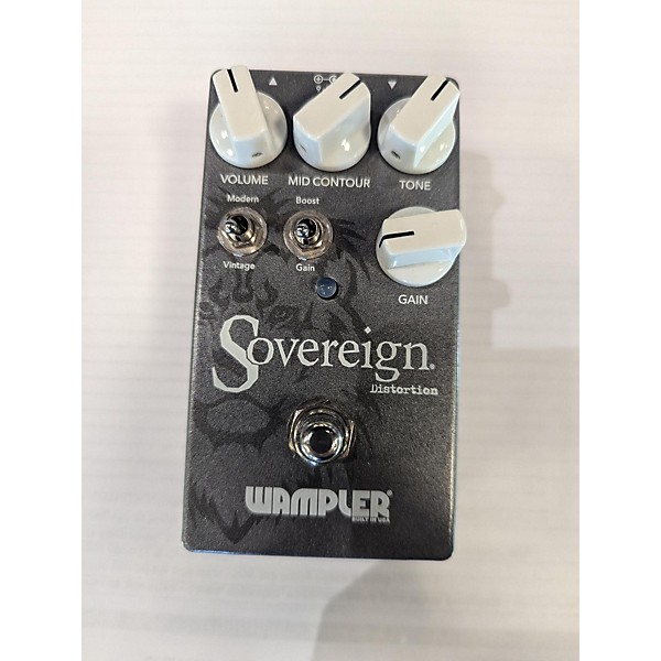 Used Wampler Sovereign Distortion Effect Pedal