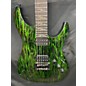 Used Schecter Guitar Research Used Schecter Guitar Research C-1 Silver Mountain Toxic Venom Solid Body Electric Guitar