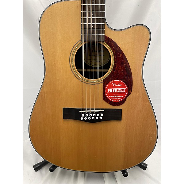 Used Fender CD140SCE-12 12 String Acoustic Electric Guitar