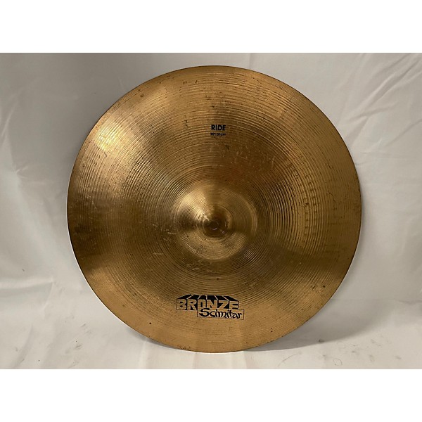 Used Zildjian Used Zildjian 20in BRONZE SCIMITAR RIDE Cymbal