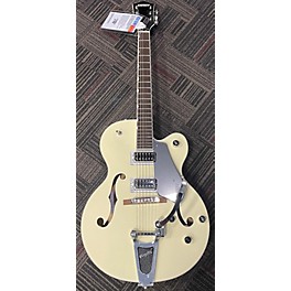 Used Gretsch Guitars Used Gretsch Guitars G5420T Electromatic Cream Hollow Body Electric Guitar