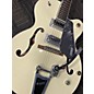 Used Gretsch Guitars Used Gretsch Guitars G5420T Electromatic Cream Hollow Body Electric Guitar