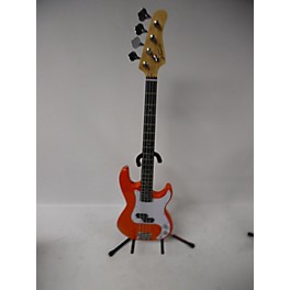 Used Glarry Used Glarry P Bass Copy Red Electric Bass Guitar