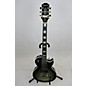 Used Epiphone Used Epiphone Epiphone Adam Jones Les Paul Custom Art Collection: Korin Faught's "Sensation" Silverburst Solid Body Electric Guitar thumbnail