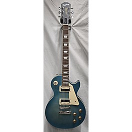 Used Epiphone Used Epiphone Les Paul Traditional Pro IV Trans Blue Solid Body Electric Guitar