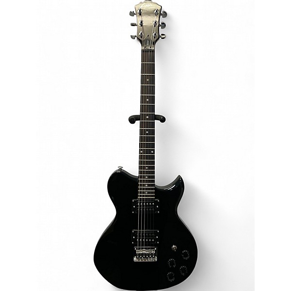 Used Lyon LI15 Black Solid Body Electric Guitar
