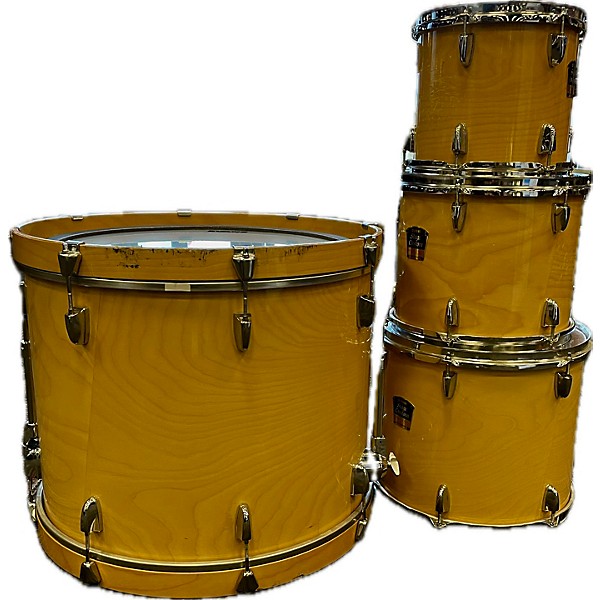 Used Yamaha Used Yamaha 4 piece Stage Custom Natural Drum Kit Natural ...