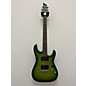 Used Schecter Guitar Research Used 2021 Schecter Guitar Research C1 Platinum Green Burst Solid Body Electric Guitar thumbnail