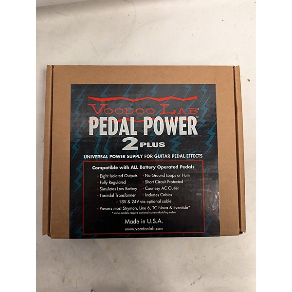 Used Voodoo Lab Pedal Power 2+ Power Supply