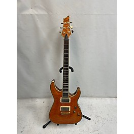 Used Schecter Guitar Research Used Schecter Guitar Research C1 Elite Orange Solid Body Electric Guitar