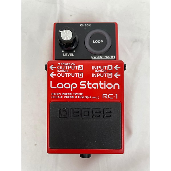 Used BOSS RC1 Loop Station Pedal