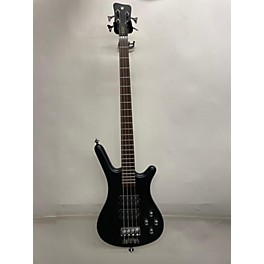 Used RockBass by Warwick Used RockBass By Warwick Corvette $$ Satin Black Electric Bass Guitar