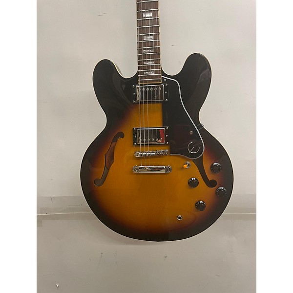 Used Used Epiphone ES335 Pro Sunburst Hollow Body Electric Guitar