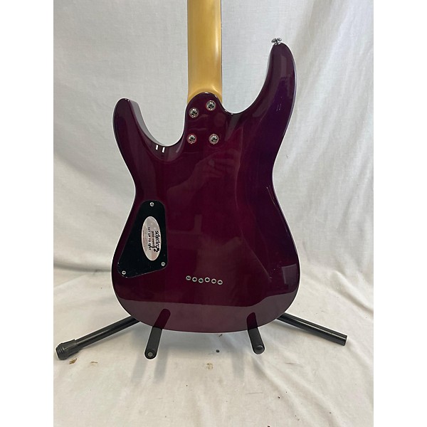 Used Schecter Guitar Research Used Schecter Guitar Research C-6 Plus Magenta Solid Body Electric Guitar