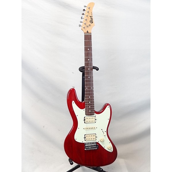 Used Cort Used Cort Electric Guitar Red Solid Body Electric Guitar Red ...