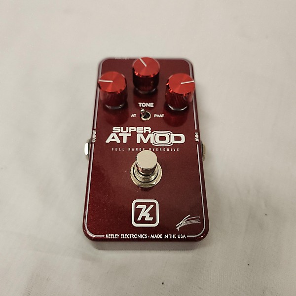 Used Keeley Super AT Mod Andy Timmons Signature Overdrive Effect Pedal