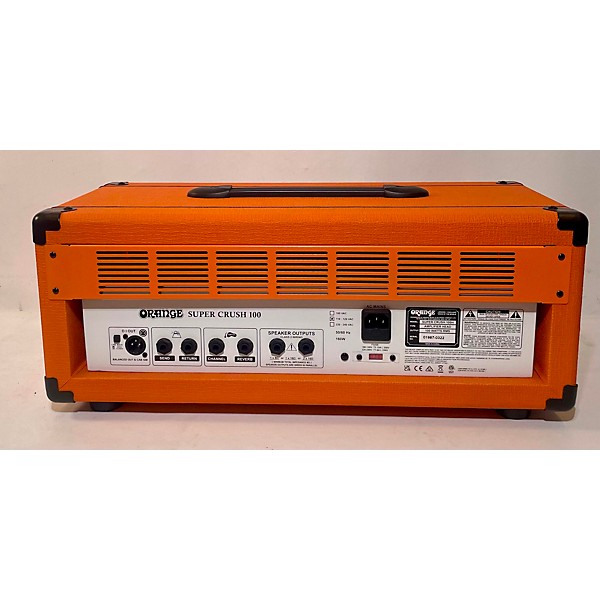 Used Orange Amplifiers Super Crush 100 Solid State Guitar Amp Head