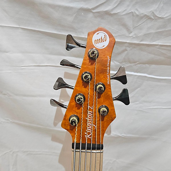 Used MTD Kingston KZ 6 String Electric Bass Guitar